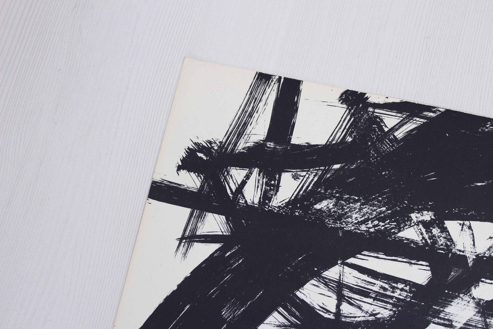 Lithograph By Swiss Artist Bernd Völkle 1963 photo buy