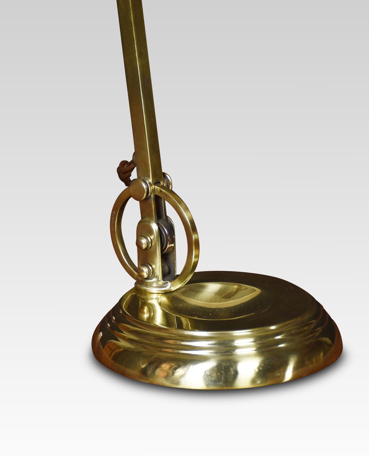 Bankers Brass Desk Lamp photo Lighting