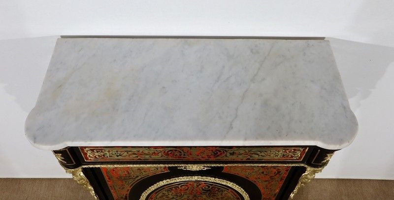Furniture Between Two In Marquetry "Boule", Napoleon III Period Mid 19th Century photo 7292.4