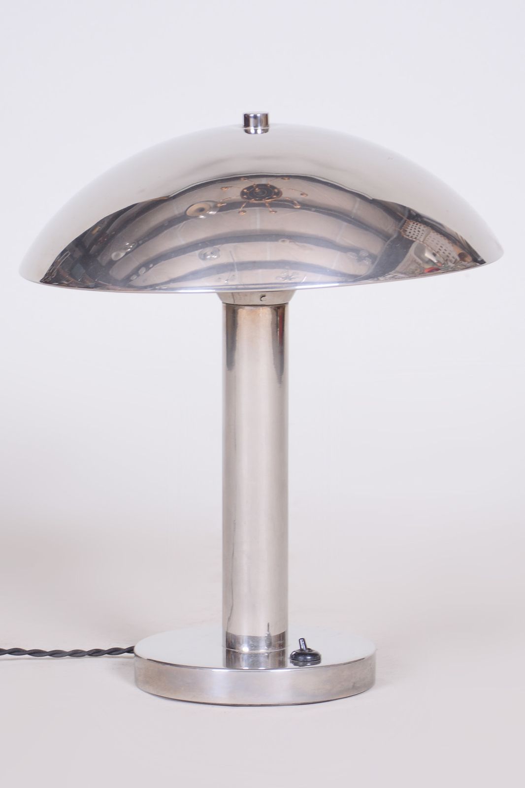 Pair Of Bauhaus Table Lamps Made In 1930s Czechia. Fully Restored photo vinterior