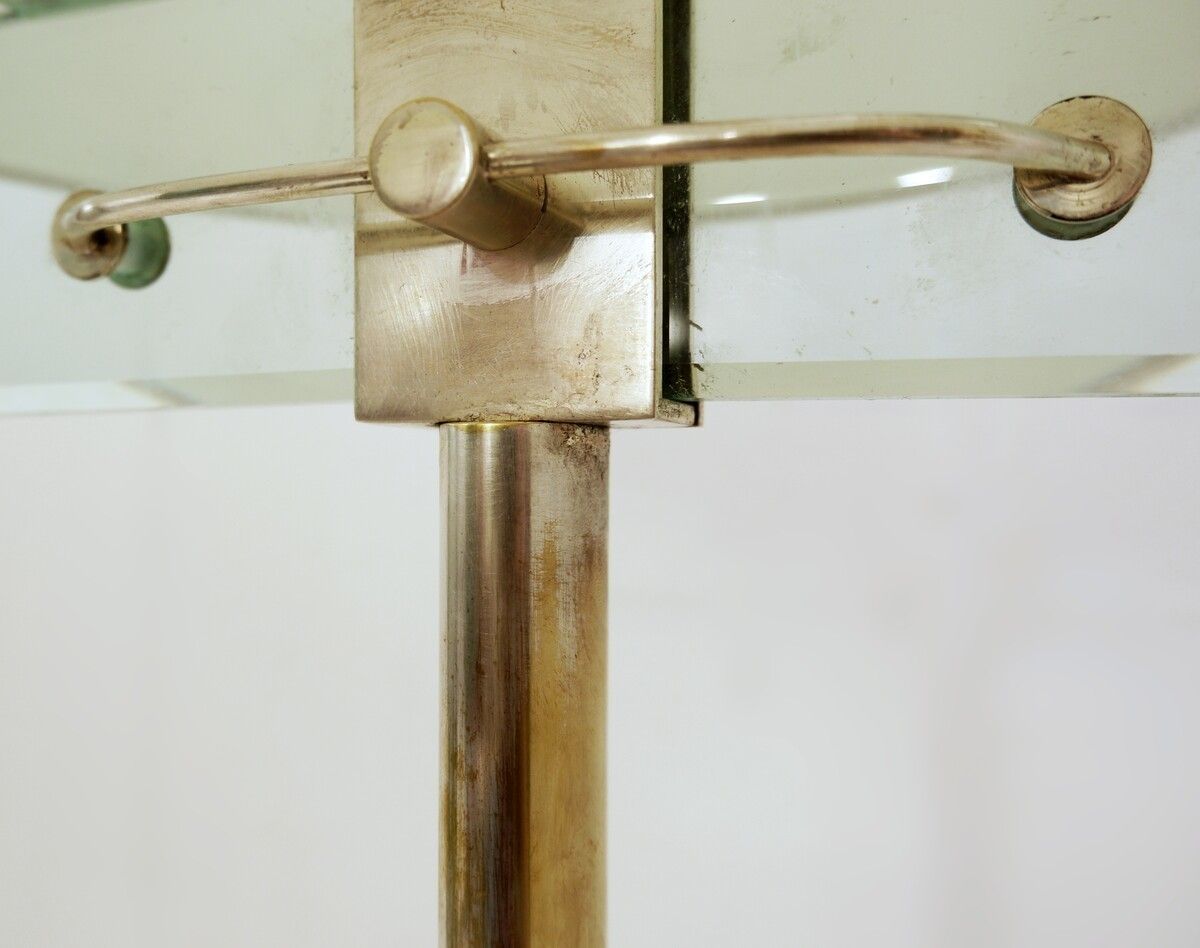 Mid Century Brass And Glass Table Lamp By Nathalie Grenon For Fontana Arte photo buy