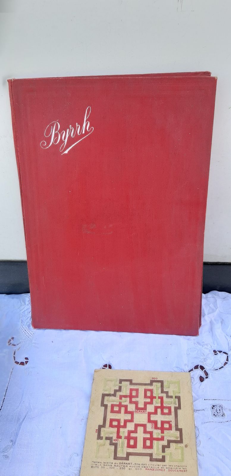 3 Byrrh Ads, 1950s, Paper, Vintage photo furniture
