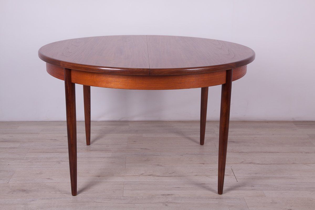 950.0 Mid Century Teak Round Fresco Dining Table From G Plan, 1960s photo