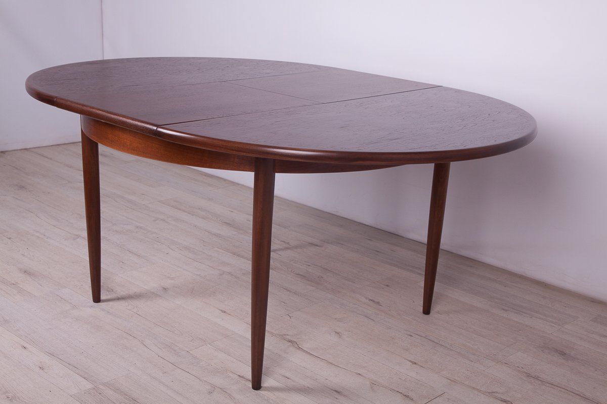 Mid Century Teak Round Fresco Dining Table From G Plan, 1960s photo for sale
