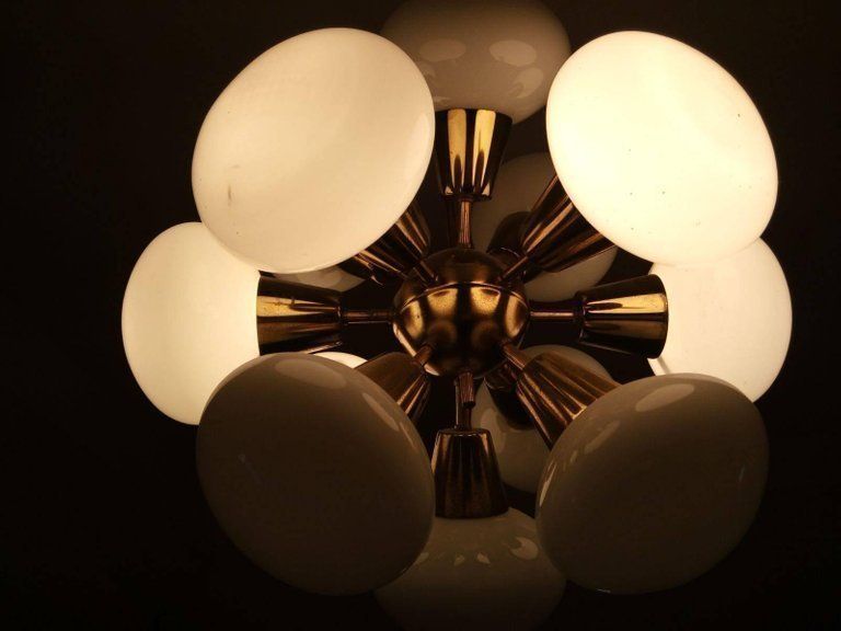 Sputnik Chandelier Kamenický šenov photo 1233.0
