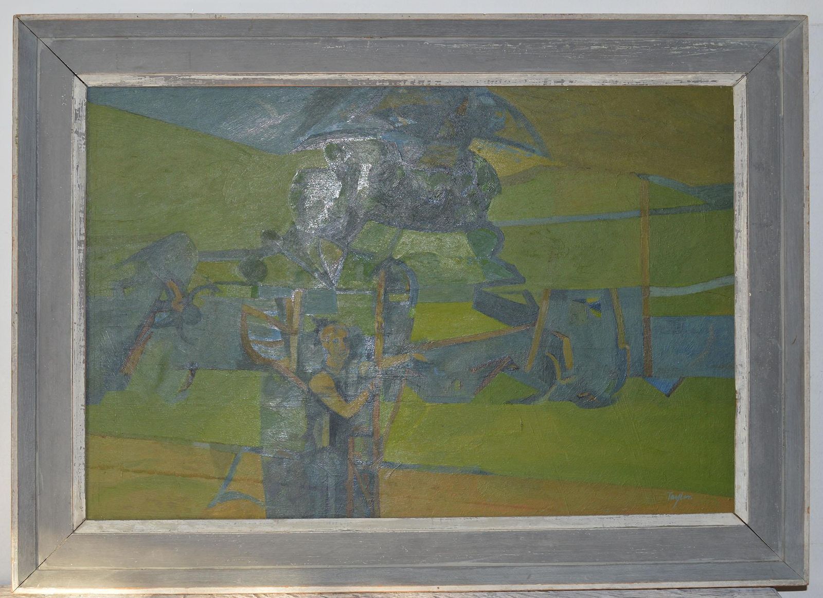 Figure In An Abstract Landscape, A. C. Taylor photo vinterior