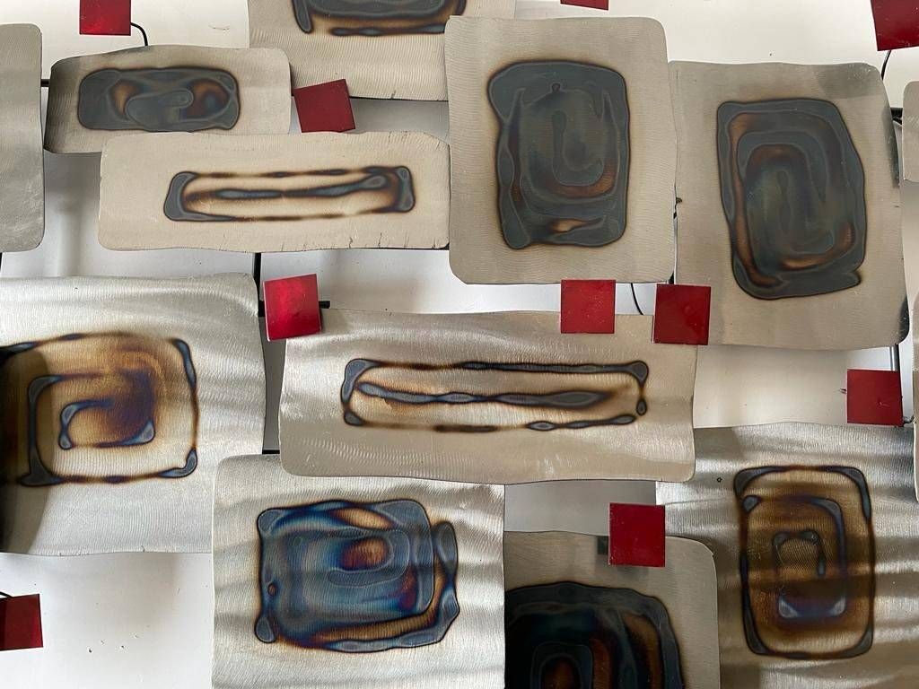 Rare Italian Retro Pop Art Wall Panel, 1970s, Italy photo Art