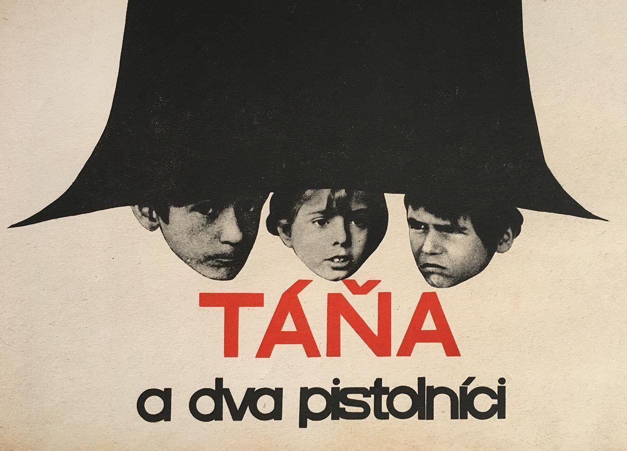 Movie Poster, Tana And Two Gunmen, Václav Bláha, 1967 photo Art