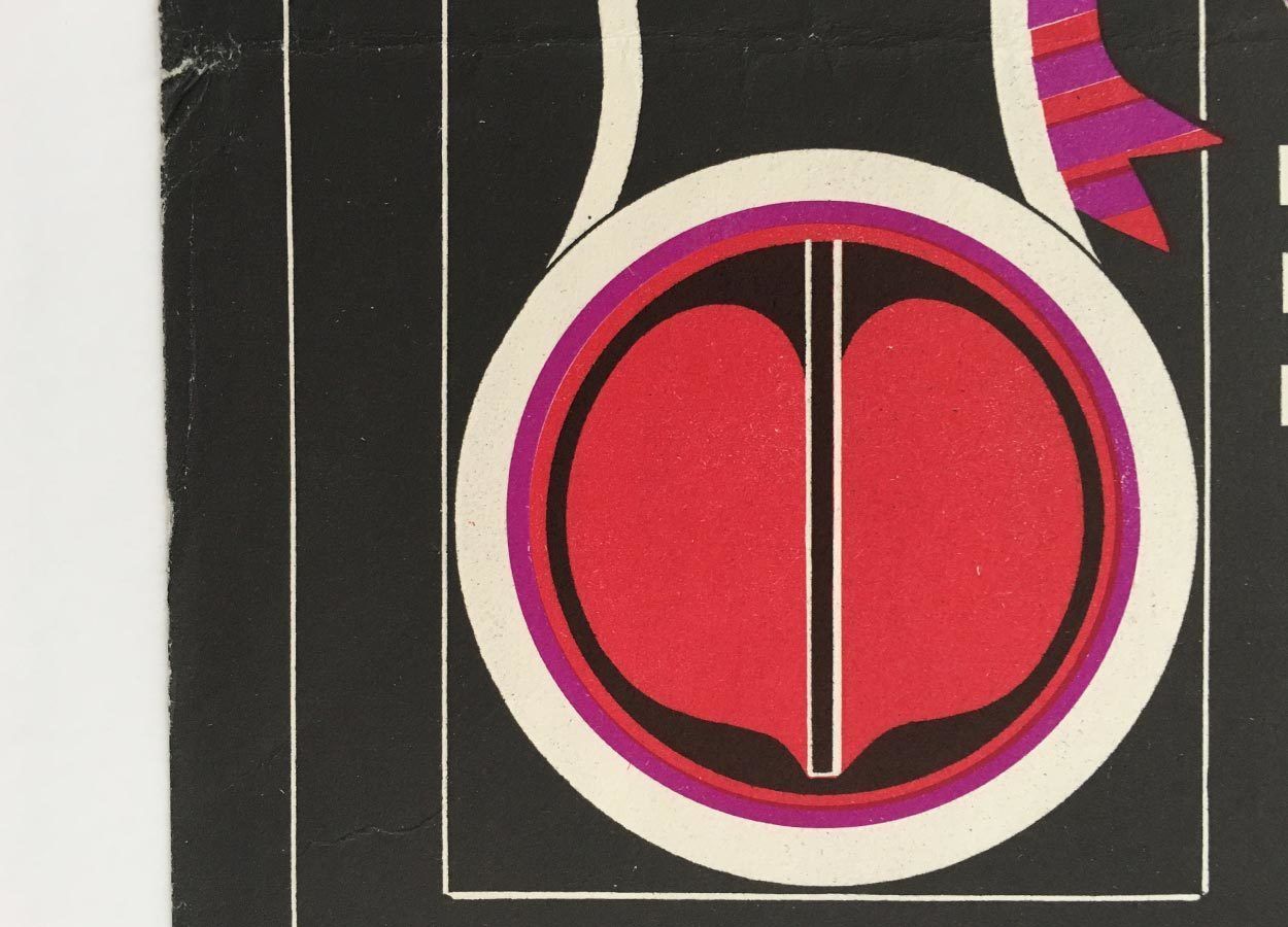 Original Film Poster, Big Sentiments Make For Good Sports, Olga čivrná, 1975, Genuine Czech Vintage Print photo for sale