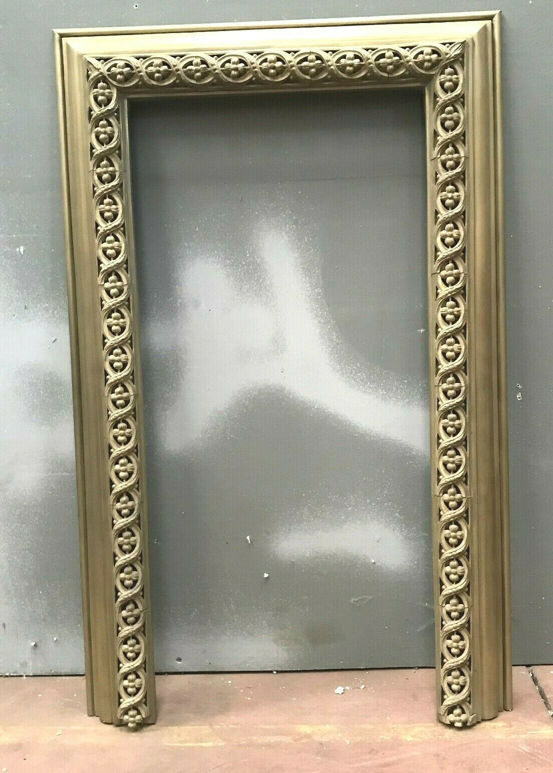 Finely Chiseled Bronze Fireplace Facade. XIX Century . photo for sale