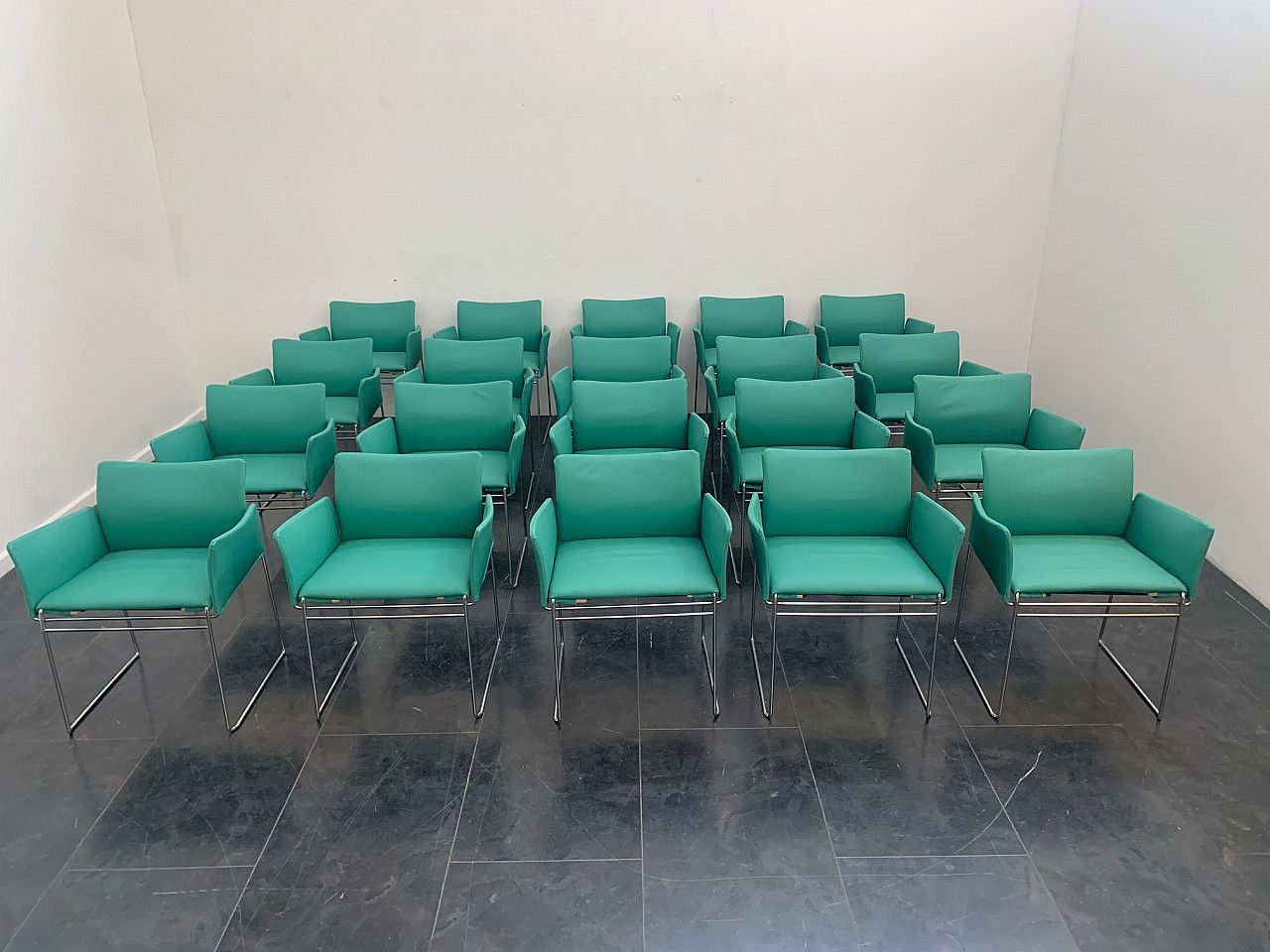 photo vintage Pair Of Maja Armchairs By Takahama For Simon Gavina, 1980s
