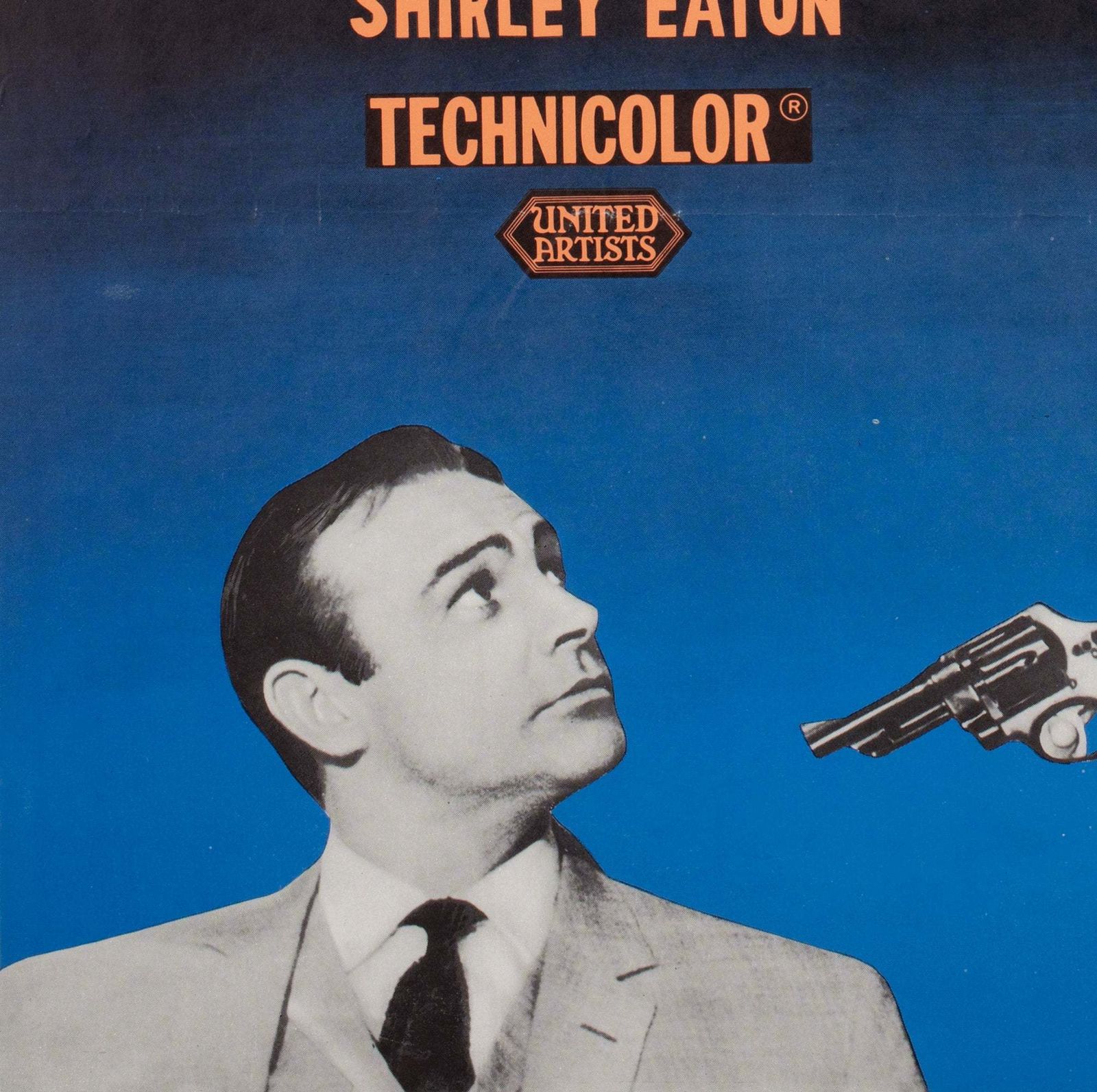Goldfinger 1965 Swedish Film Poster, Aberg photo buy