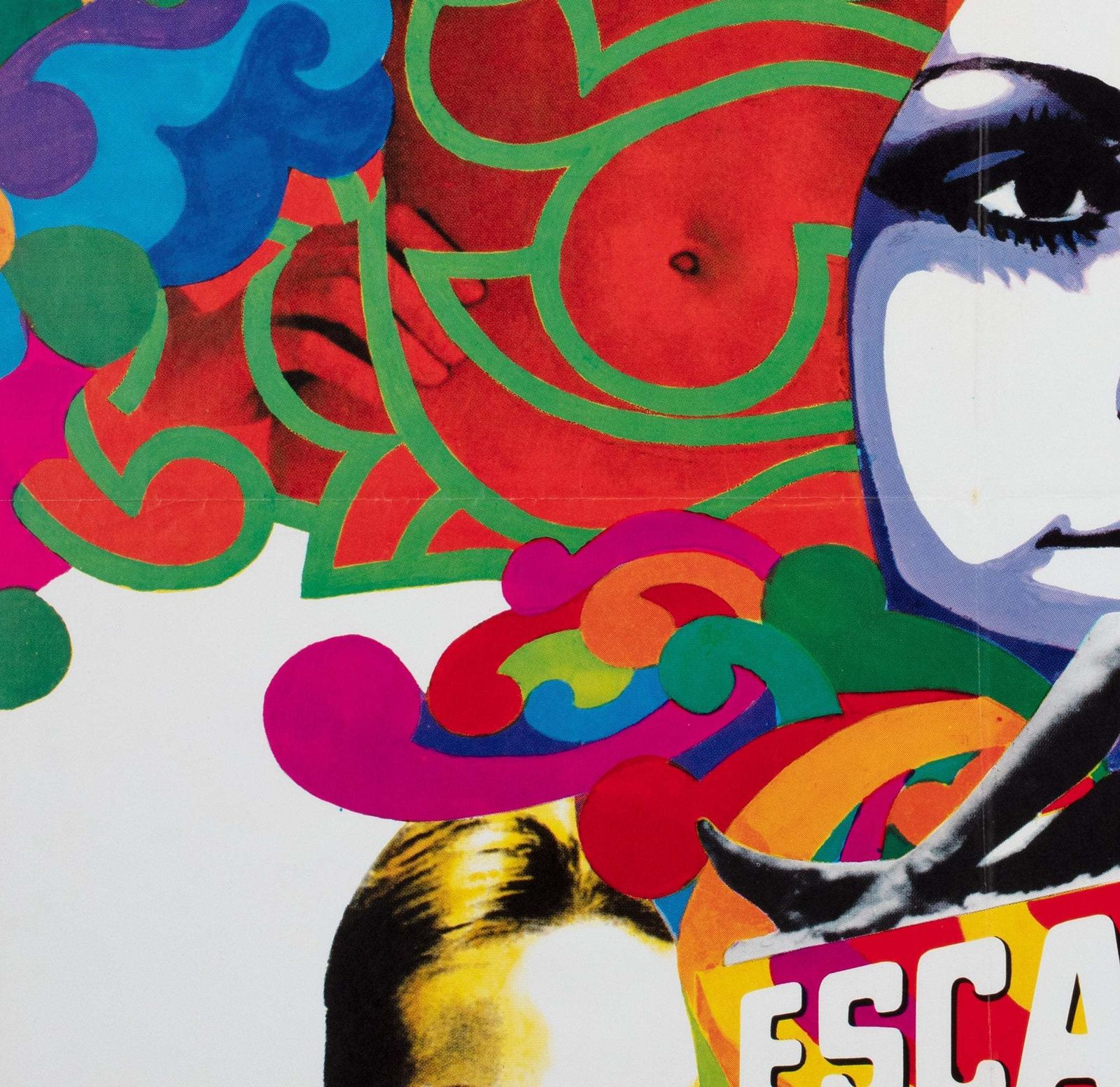 Escalation 1968 German A1 Film Poster photo 250.0