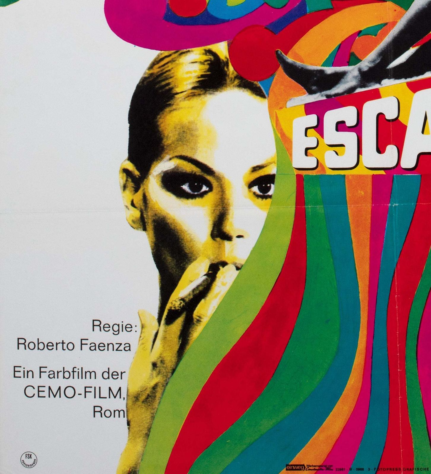 Escalation 1968 German A1 Film Poster photo buy