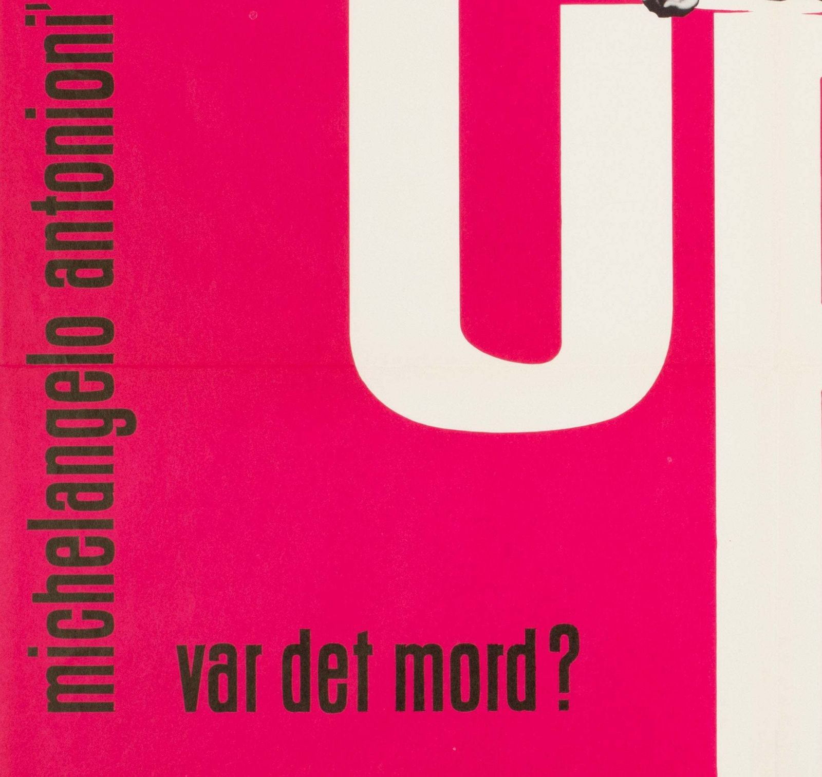 Blow Up 1967 Danish 1 Sheet Film Poster, Stevenov photo 1250.0