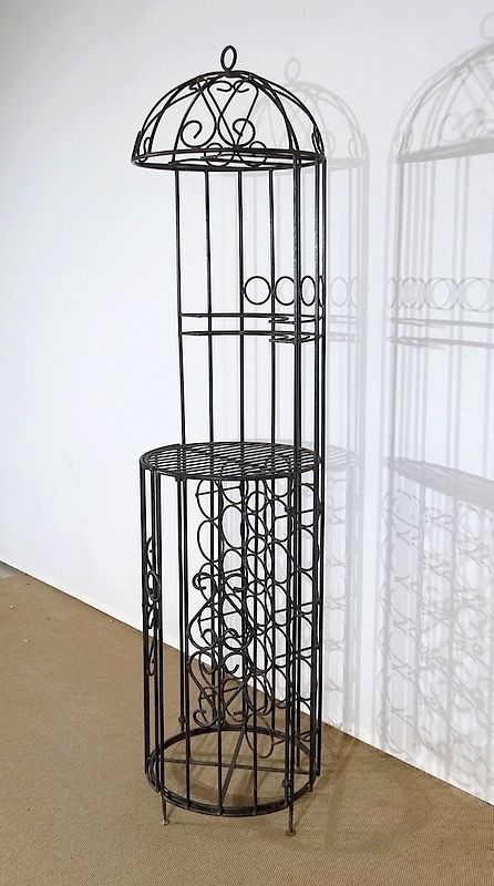 Wrought Iron Wine Bar Kiosk, 20th Century photo Furniture