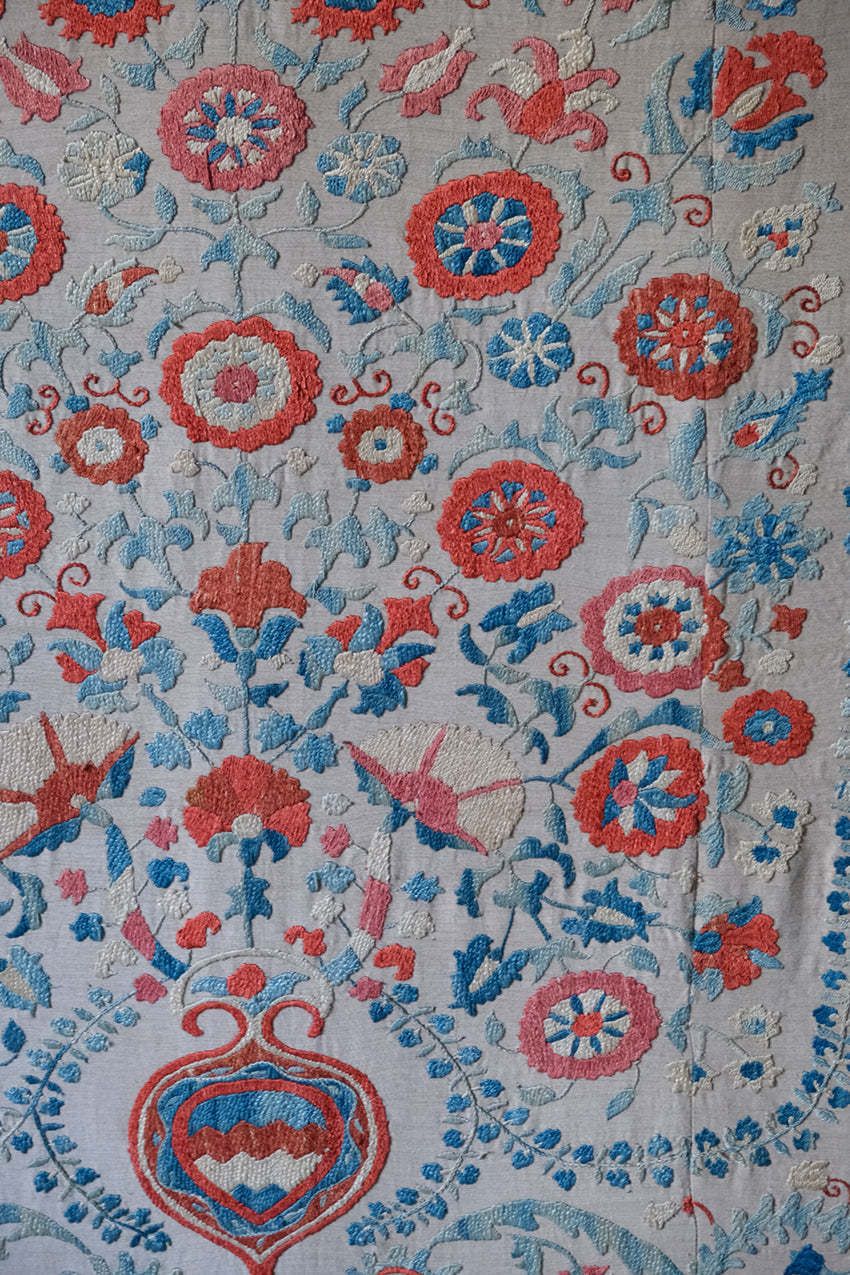 Suzani Textile, Mid 20th Century photo for sale