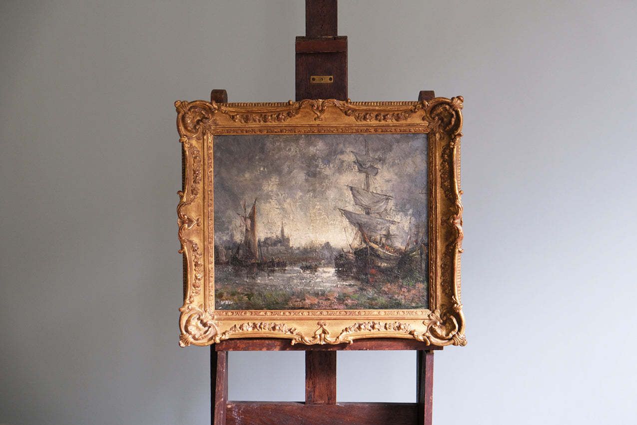 Seascape Painting, Mid 20th Century