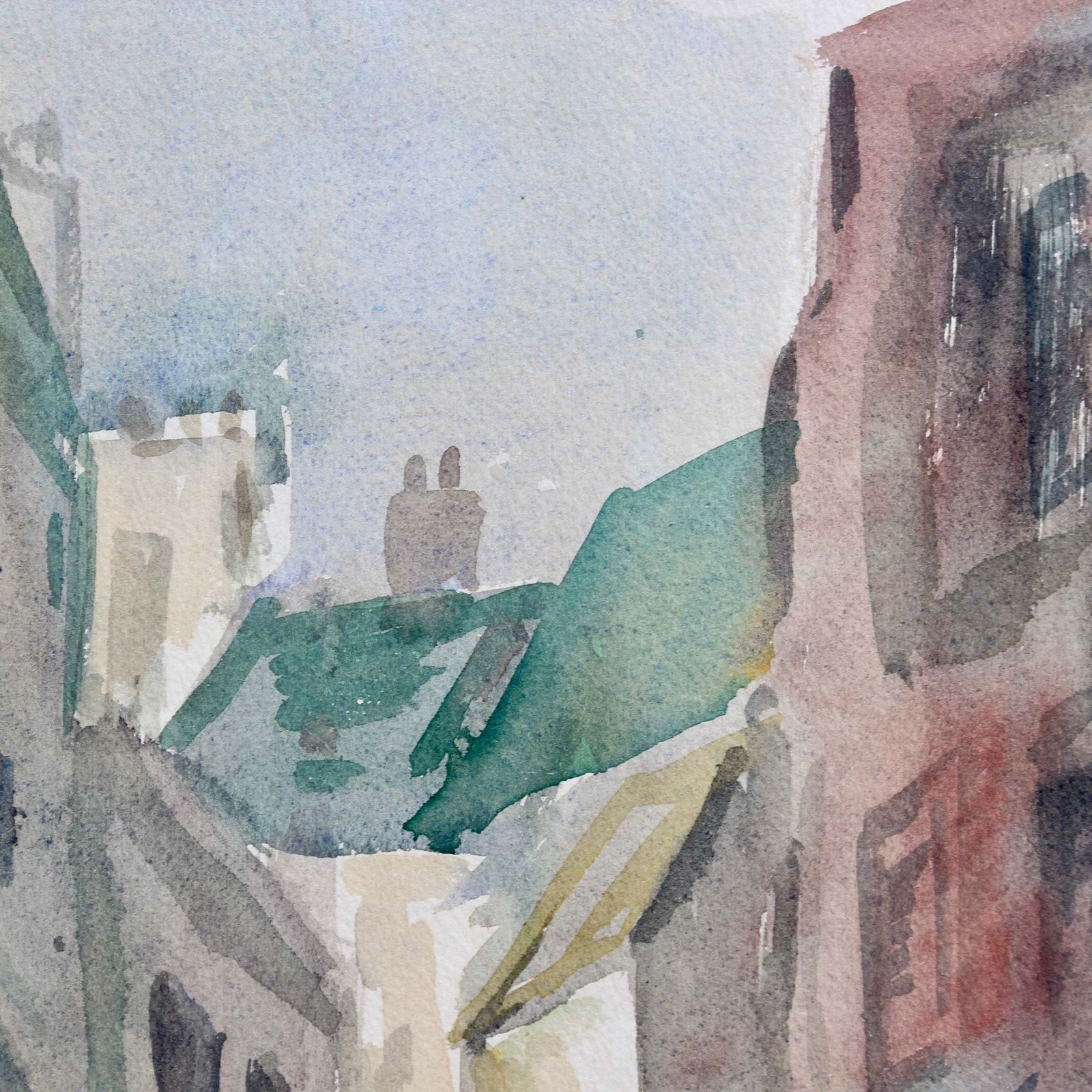 Parisian Street Scene' By Roland Dubuc (Circa 1970s) photo 950.0