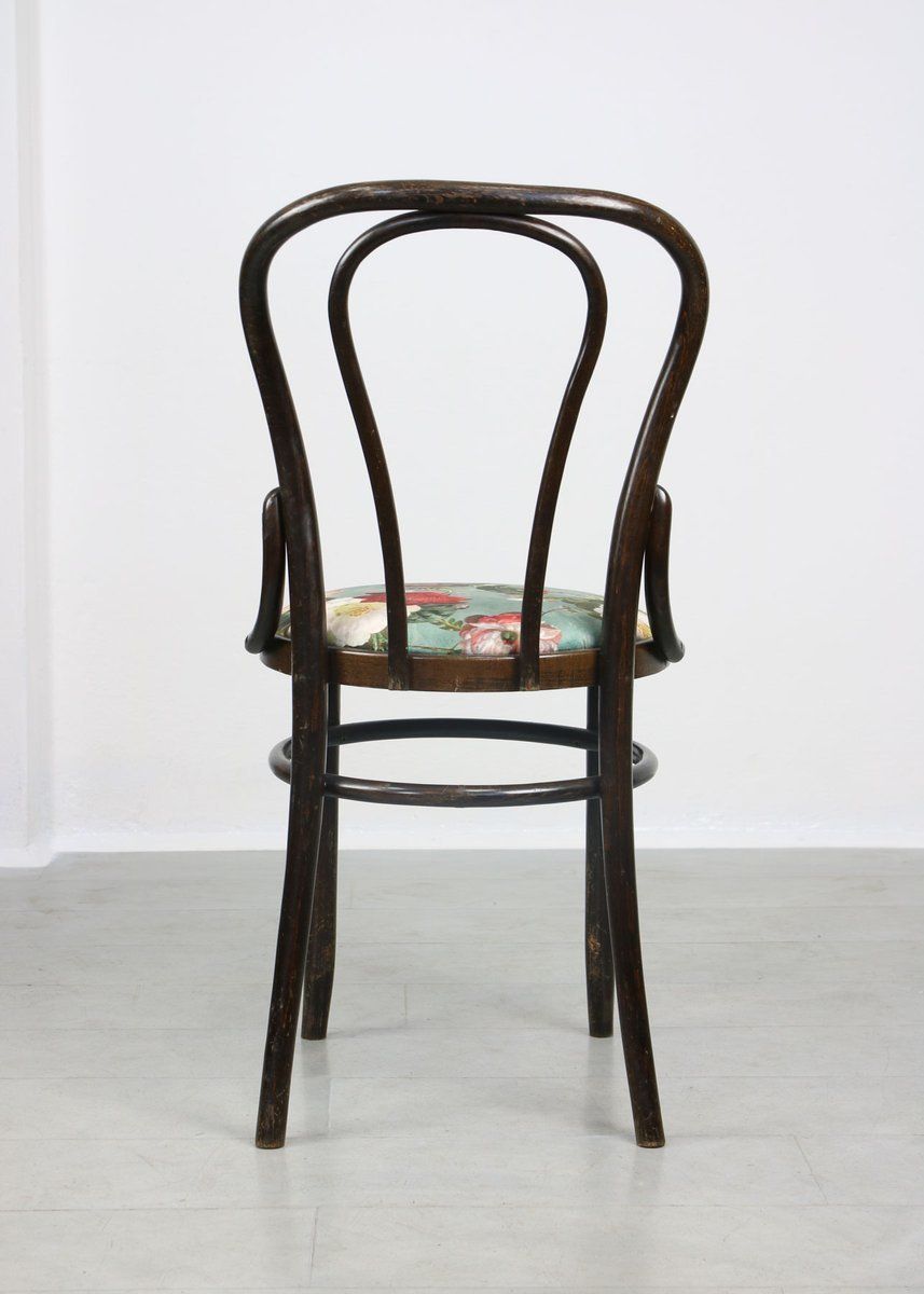 photo vinterior Vintage Velvet No. 18 Dining Chairs By Michael Thonet, Set Of 4