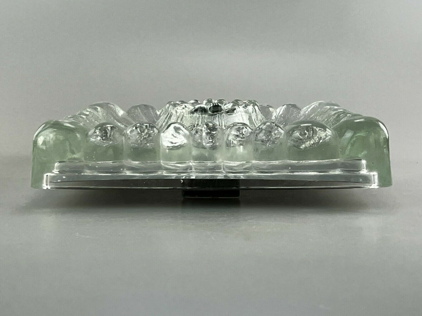 60s 70s Lamp Light Wall Lamp Wall Lamp Ice Glass Space Age Design 60s photo 274.0
