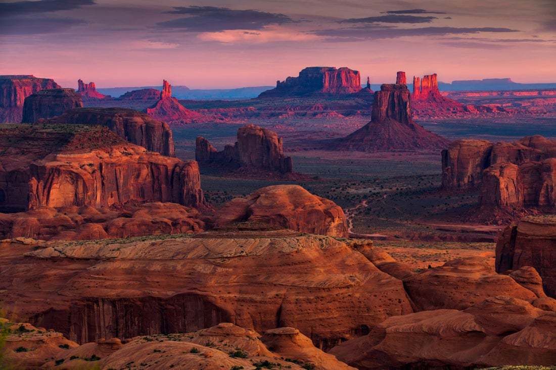 "Hunts Mesa Navajo Tribal Majesty Place Near Monument Valley, Arizona, USA" By Bill Vorasate