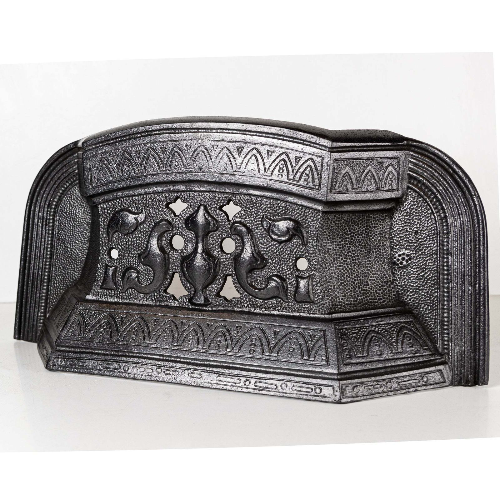 Antique Cast Iron Ornate Fireplace Tidy  Betty  Ashpan Cover photo buy