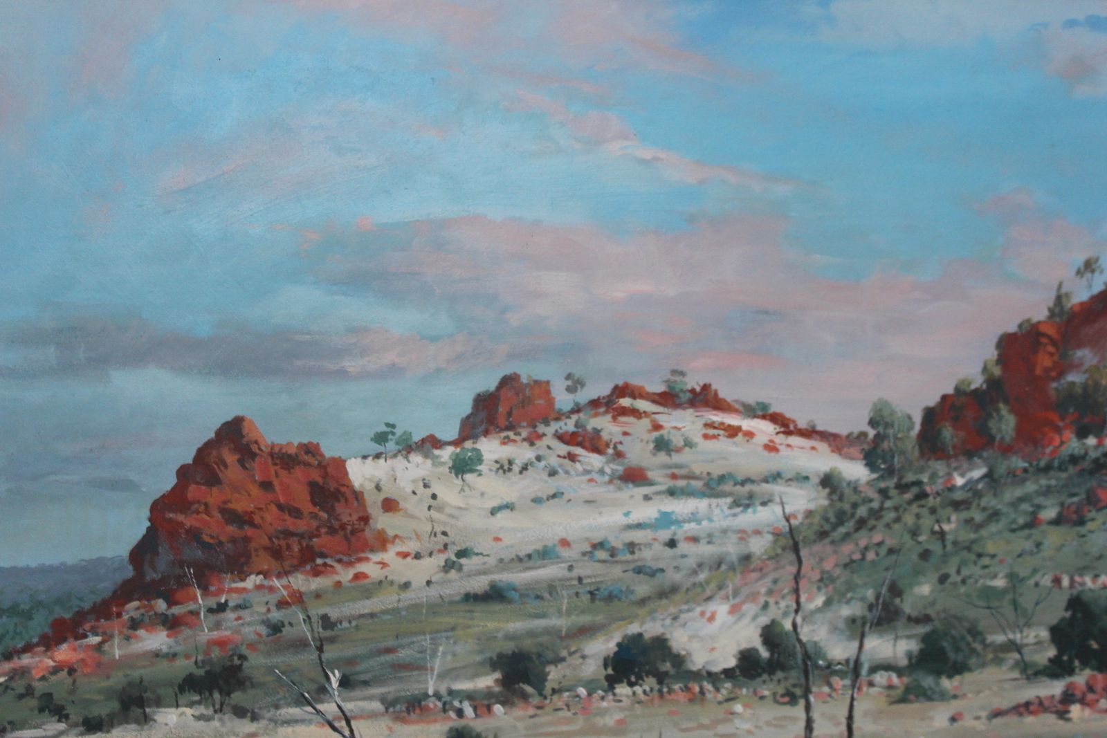 Australian Outback Vintage Painting Ideal For Country House photo Art