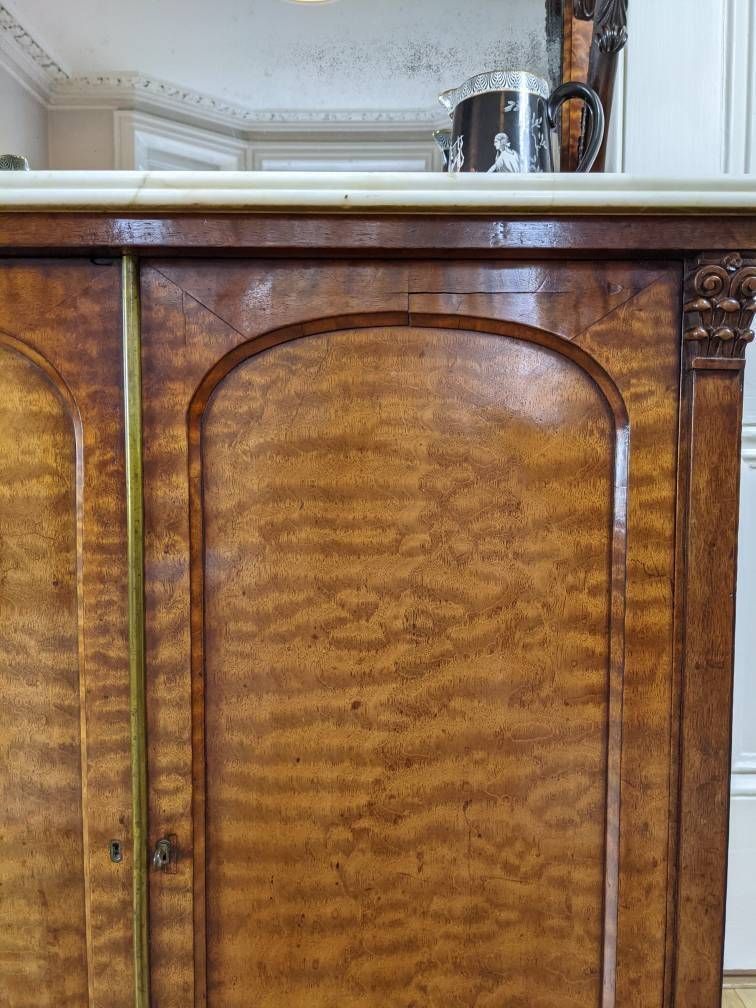photo furniture An Fine Antique William IV 'Plum Pudding Mahogany' Chiffonnier Of Super Quality Chiffonier