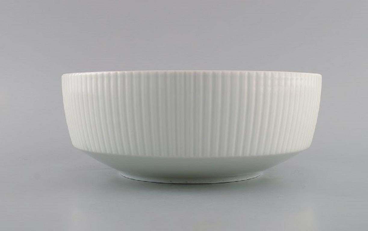 Tapio Wirkkala For Rosenthal, Rare Modulation Bowl In Fluted Porcelain photo furniture