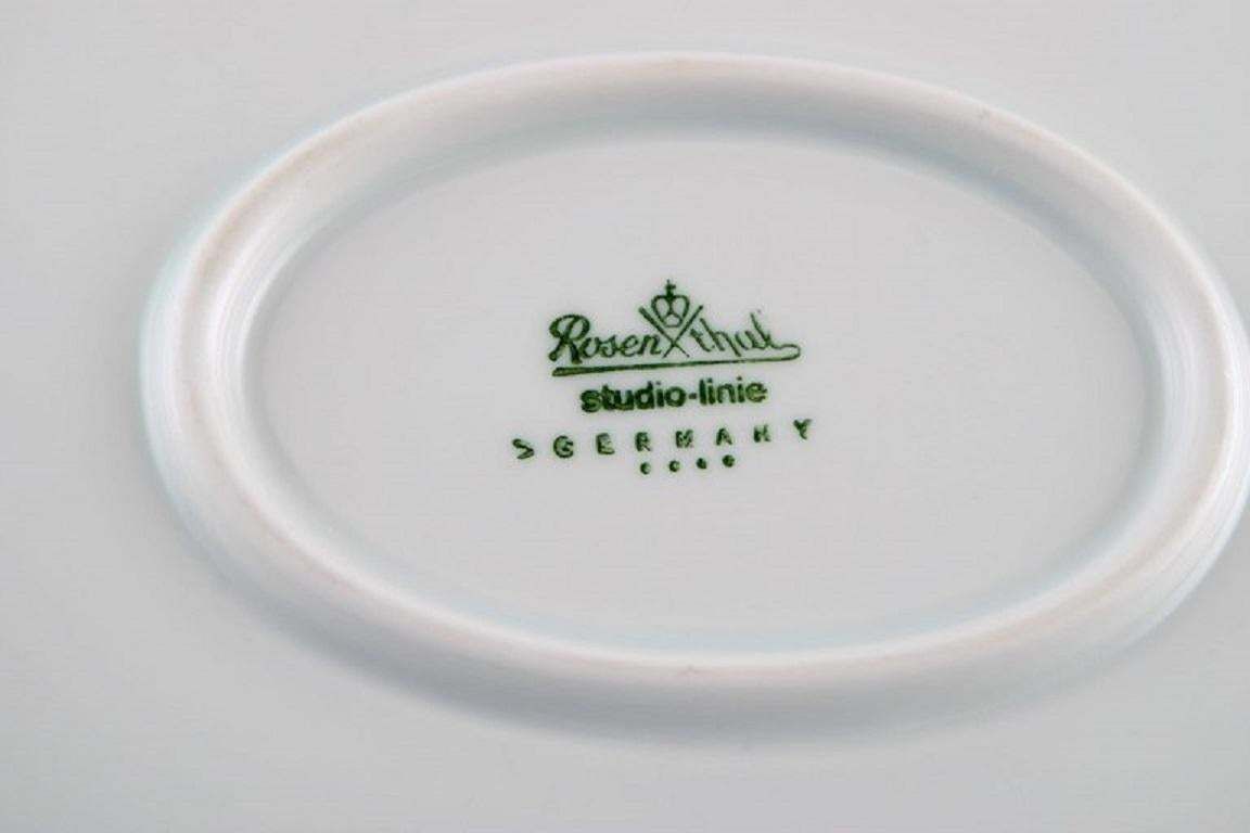 Tapio Wirkkala For Rosenthal, Rare Modulation Serving Dish In Fluted Porcelain photo 235.0