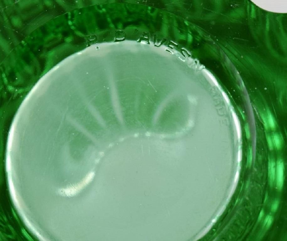 Pierre Gire, Aka Pierre D'avesn. Art Deco Vase In Light Green Glass photo 430.0