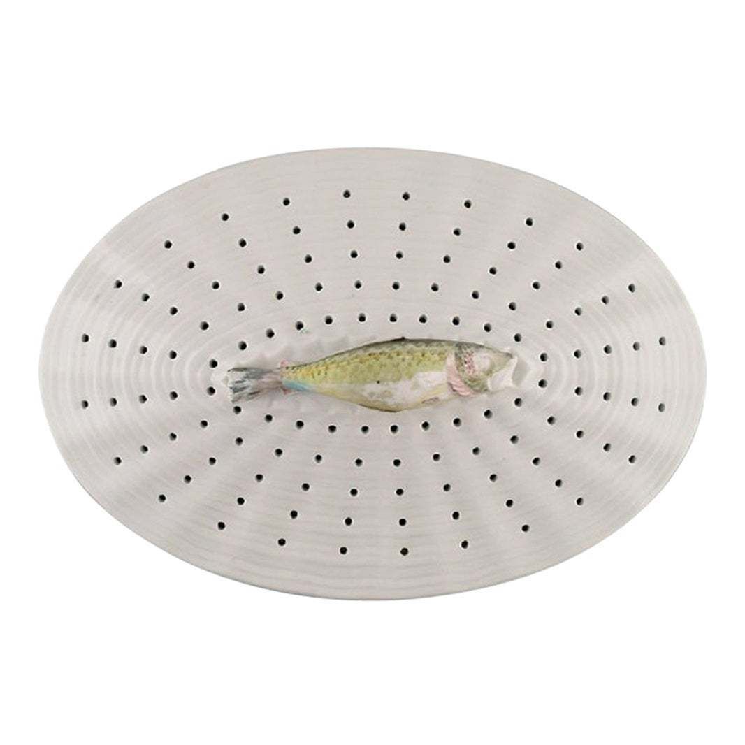 Large Royal Copenhagen Fauna Danica  Flora Danica Porcelain Fish Strainer photo vinterior