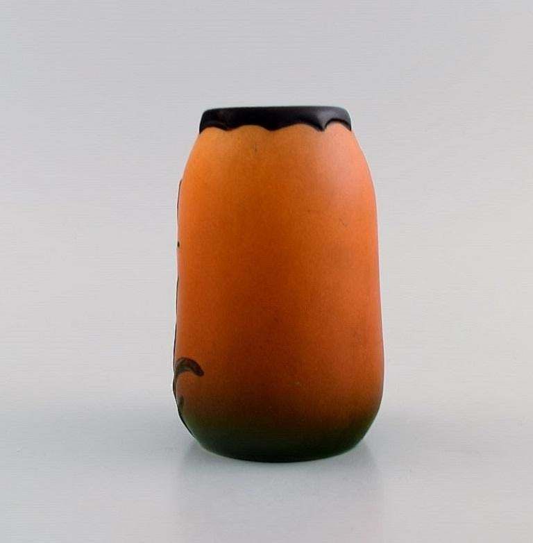 Ipsen's, Denmark  Vase In Hand Painted Glazed Ceramics Decorated With Bird photo furniture