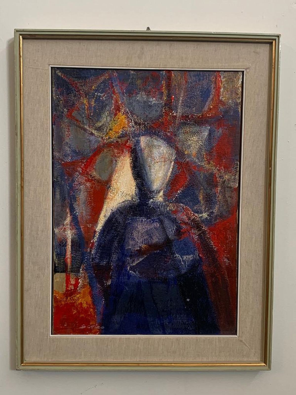 Oil On Plywood The Work Of Vittorio Scalzo, 1970s photo furniture