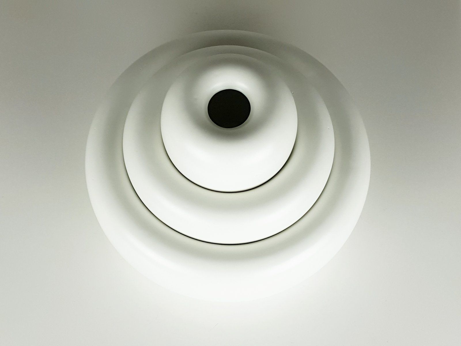 White Ceramic Sculptural Bombolo Centerpiece photo furniture