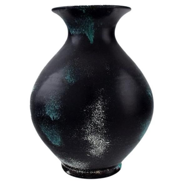 Jens Thirslund For Kähler, Hak, Vase In Glazed Stoneware, 1920s/30s