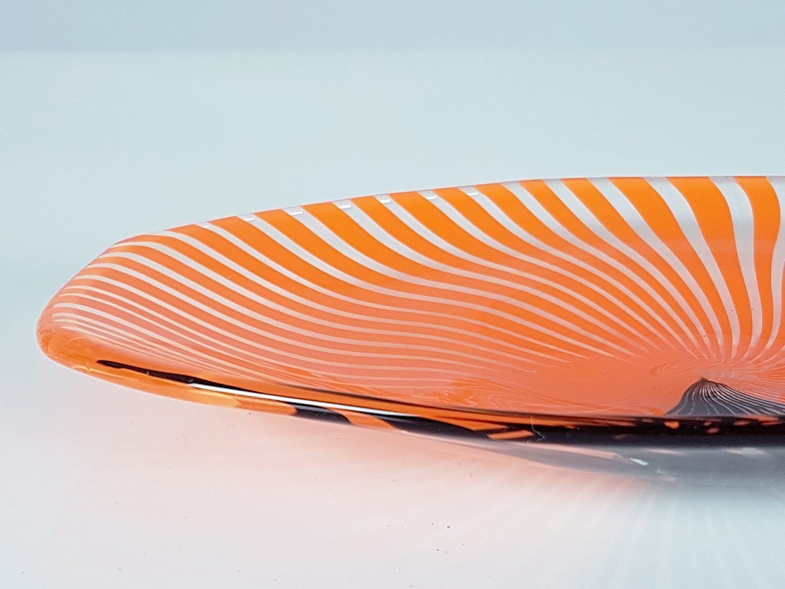 Small Murano Glass Plate By Gian Maria Potenza For La Murrina, 1960s photo Home Decor