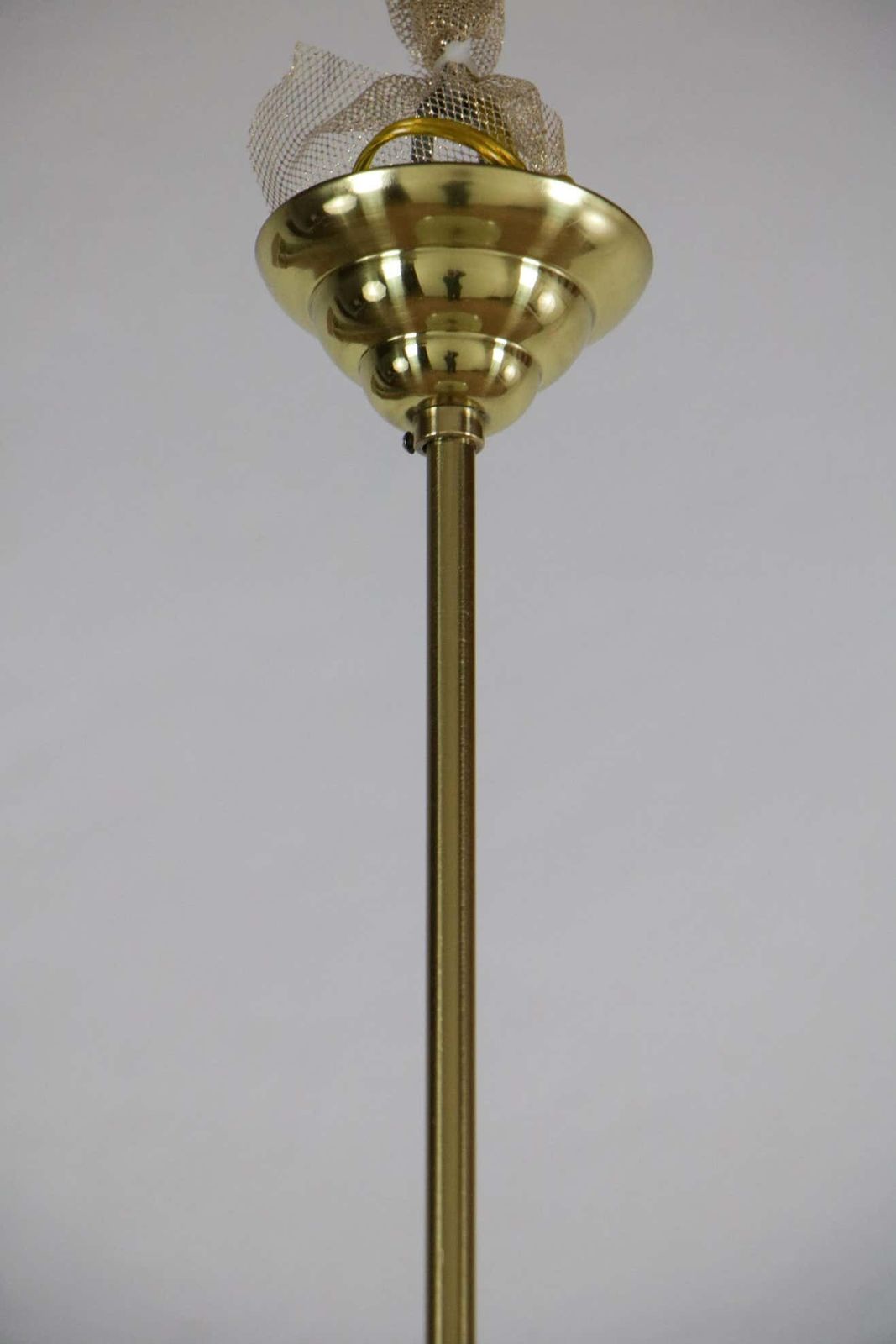photo for sale Italian Mid Century Modern Disc Chandelier Or Pendant Lamp, 1950s