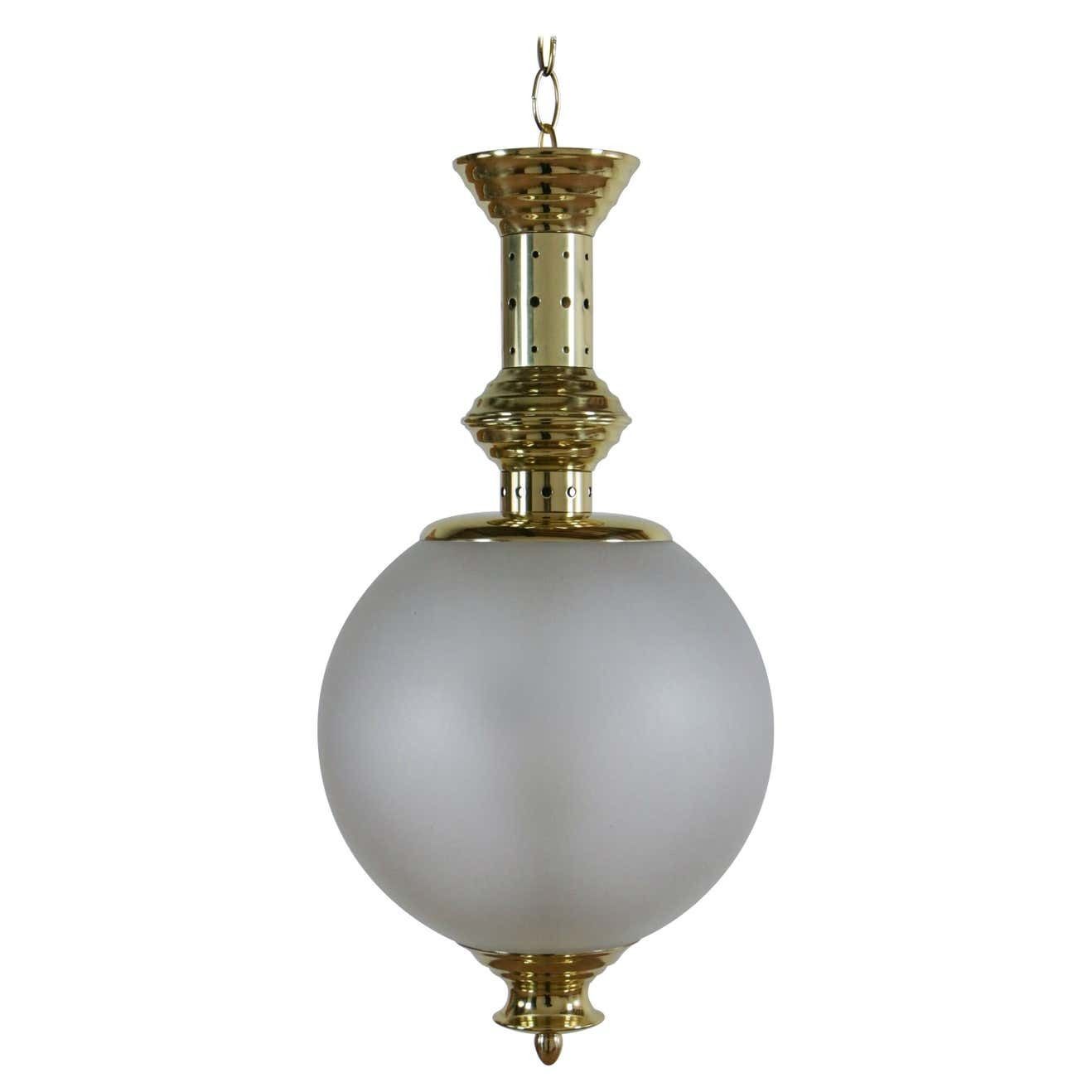 Italian Mid Century Pendant Lamp, Azucena Style, 1960