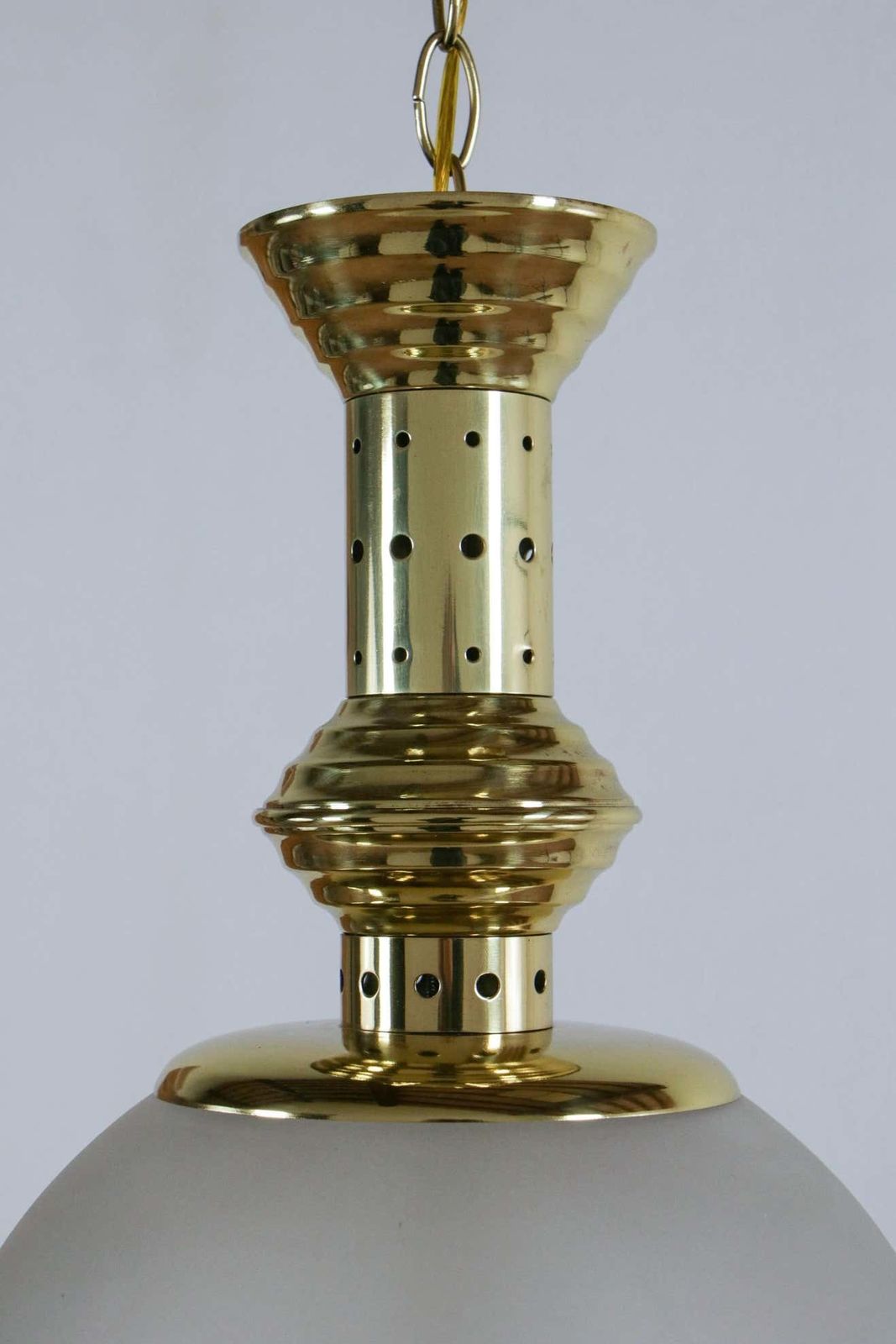Italian Mid Century Pendant Lamp, Azucena Style, 1960 photo 852.0