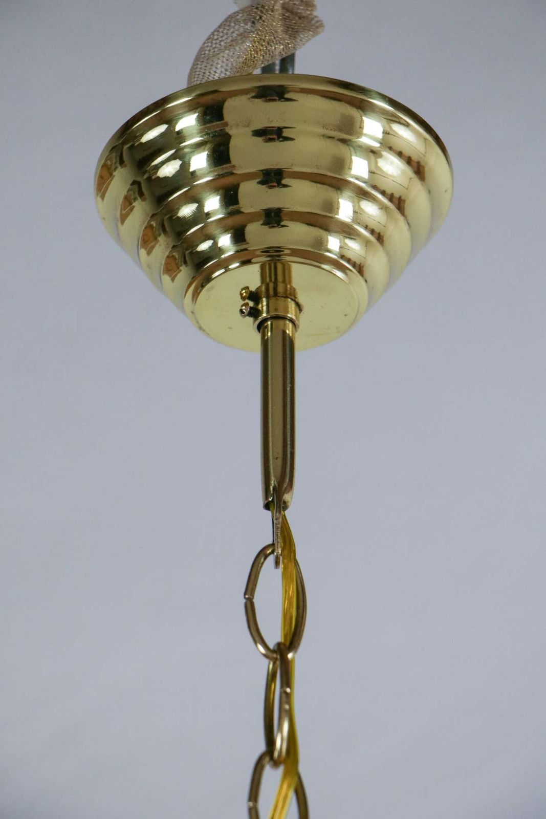 Italian Mid Century Pendant Lamp, Azucena Style, 1960 photo buy