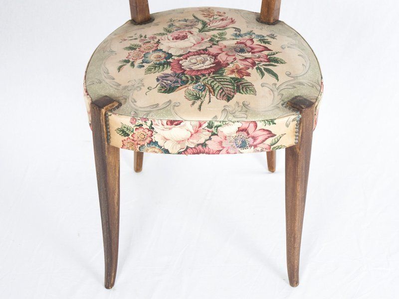 Italian High Back Chairs From Minotti, 1950s, Set Of 2 photo Furniture