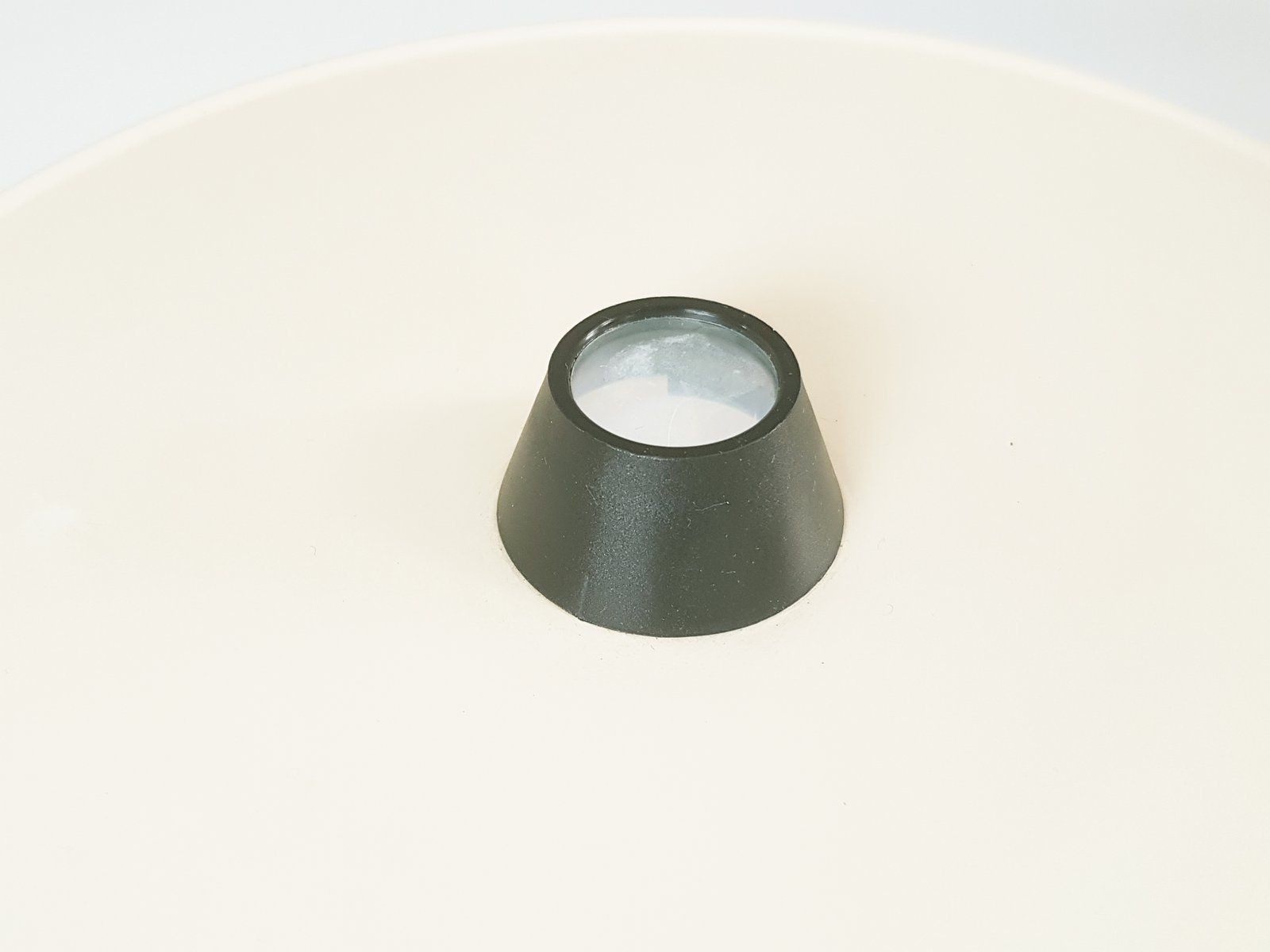 Ivory & Black Metal Polifemo Floor Lamp By Carlo Forcolini For Artemide, 1980s photo 1541.0