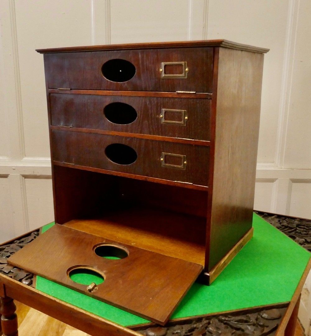 Art Deco Desk Top Filing Cabinet, Music Cabinet photo Furniture