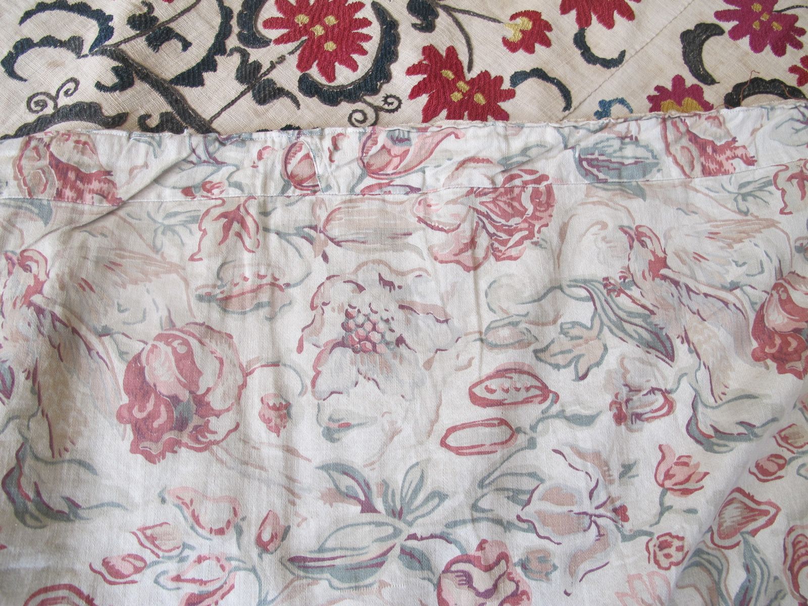 Textiles Silk Embroidered Suzani, Circa 1870, 2.70m X 1.60m (8'11" X 5'3") photo