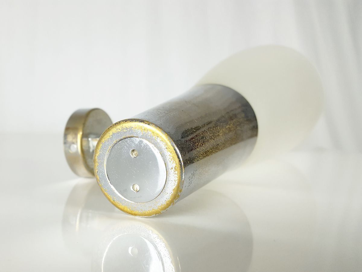 photo buy Mid Century Modern Frosted Glass & Chrome Plated Metal Sconces By Pietro Chiesa For Fontana Arte
