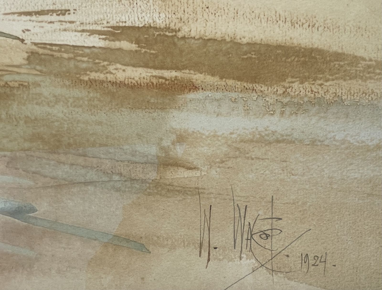 William Walcot 1920s Marine Watercolour Of The Pool Of London photo 3500.0