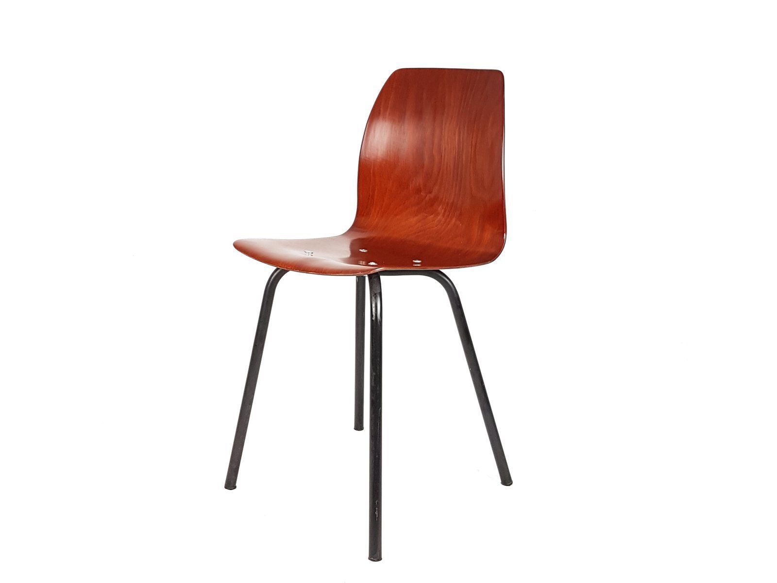 Black Metal And Pagwood Dining Chairs From Pagholz Flötotto 1960s Set Of 5 photo furniture