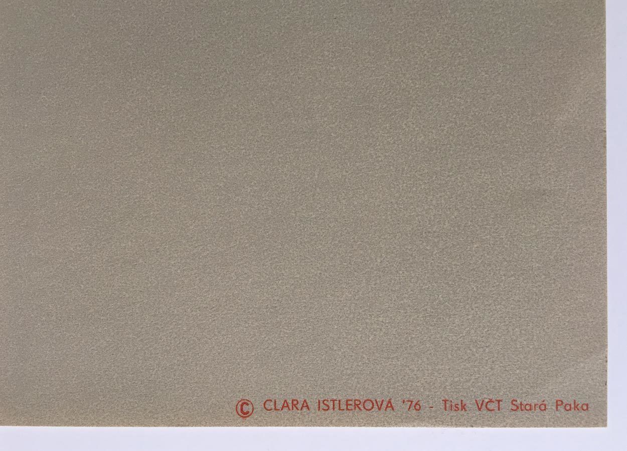 Movie Poster, Weekdays And Sabbath, Clara Istlerová, 1976 photo for sale